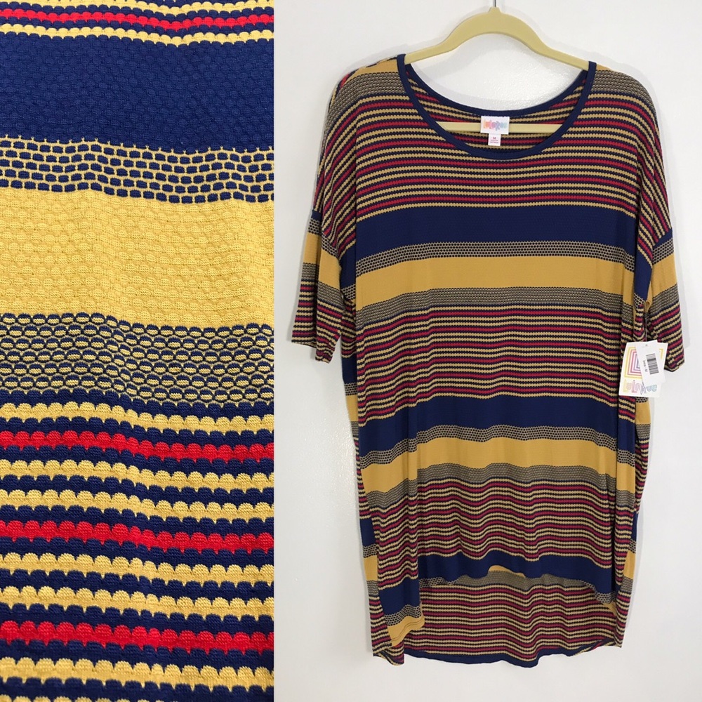 New Lularoe Stripe Irma Size M